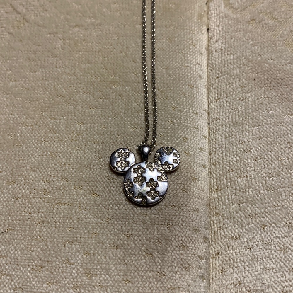 Disney puzzle piece necklace